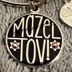 Alex and Ani Mazel Tov charm bracelate